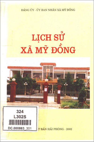 LỊCH SỬ XÃ MỸ ĐỒNG (BẢN GỐC)